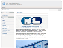 Tablet Screenshot of mldistribuciones.com